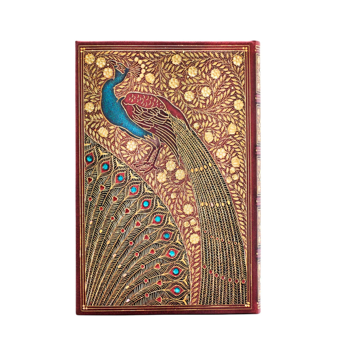 Carnet PAPERBLANKS Les Paons de Hafiz - Mini - Hardcover - Ligné - 176p - 9781439798911