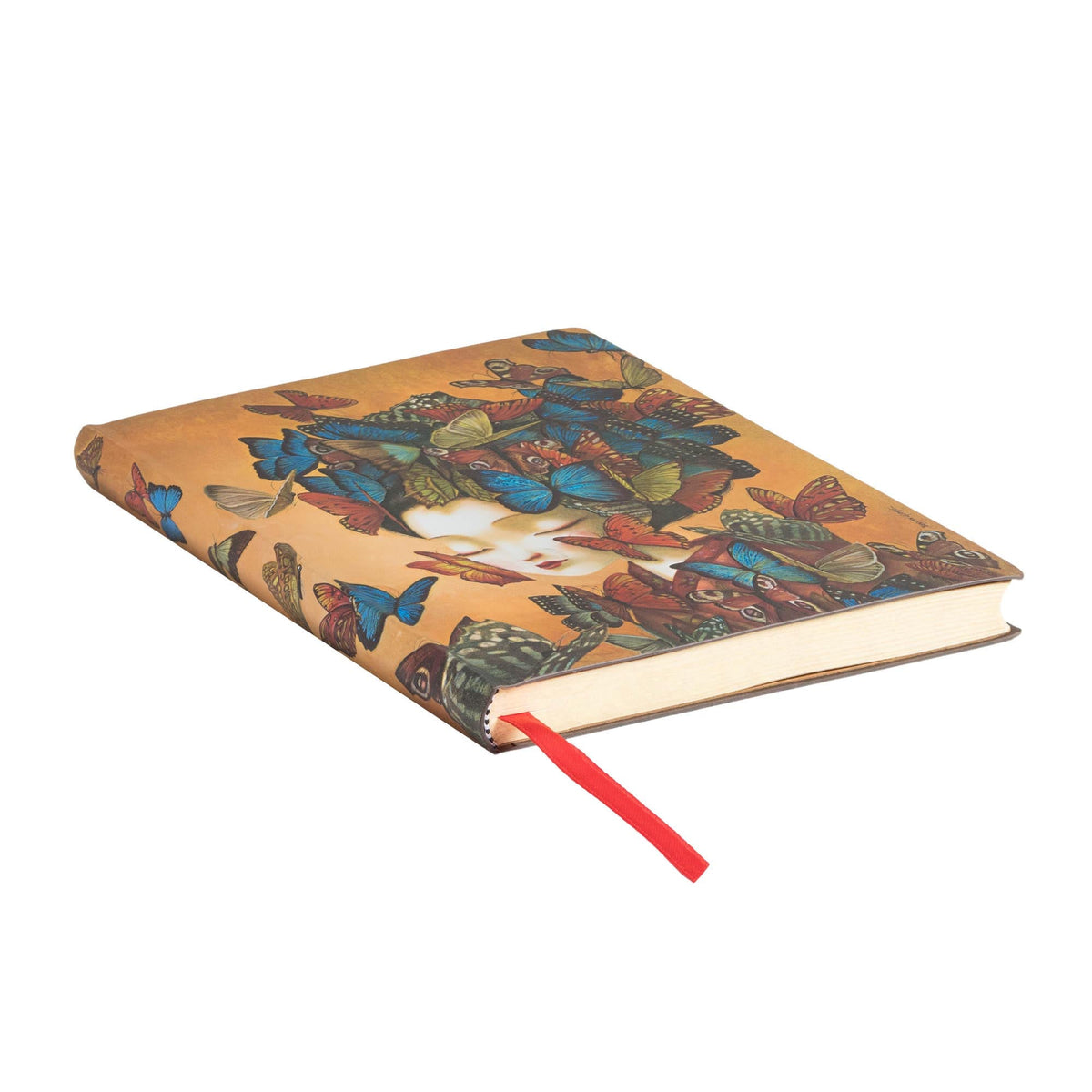 Carnet PAPERBLANKS Madame Butterfly - Midi - Softcover - Ligné - 176p - 9781439765258
