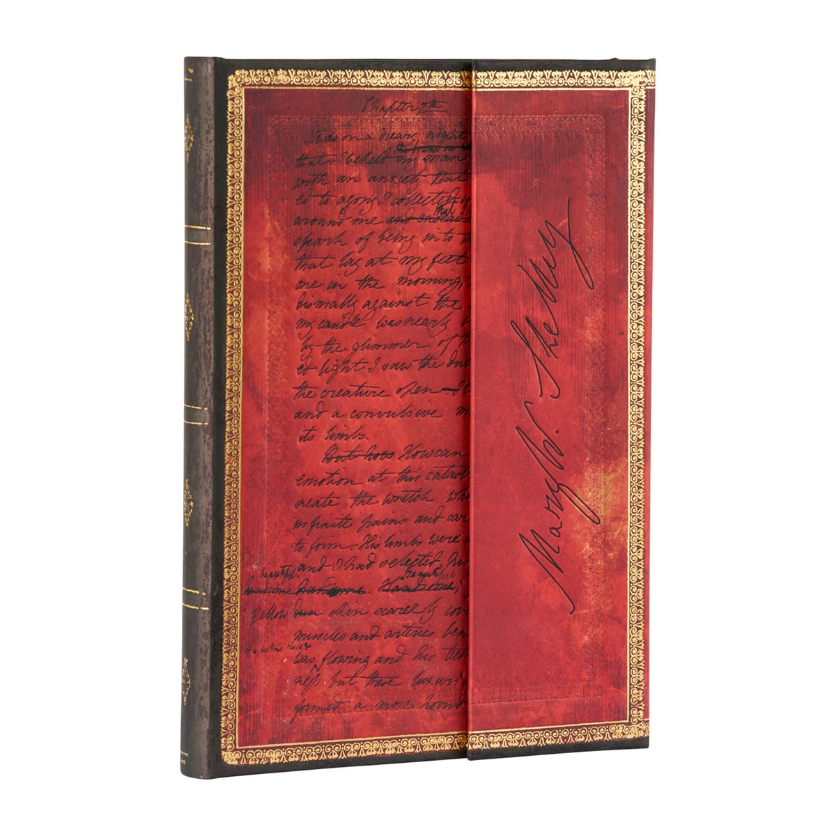 Carnet PAPERBLANKS Mary Shelley, Frankenstein - Midi - Hardcover - Ligné - 144p - 9781439795965