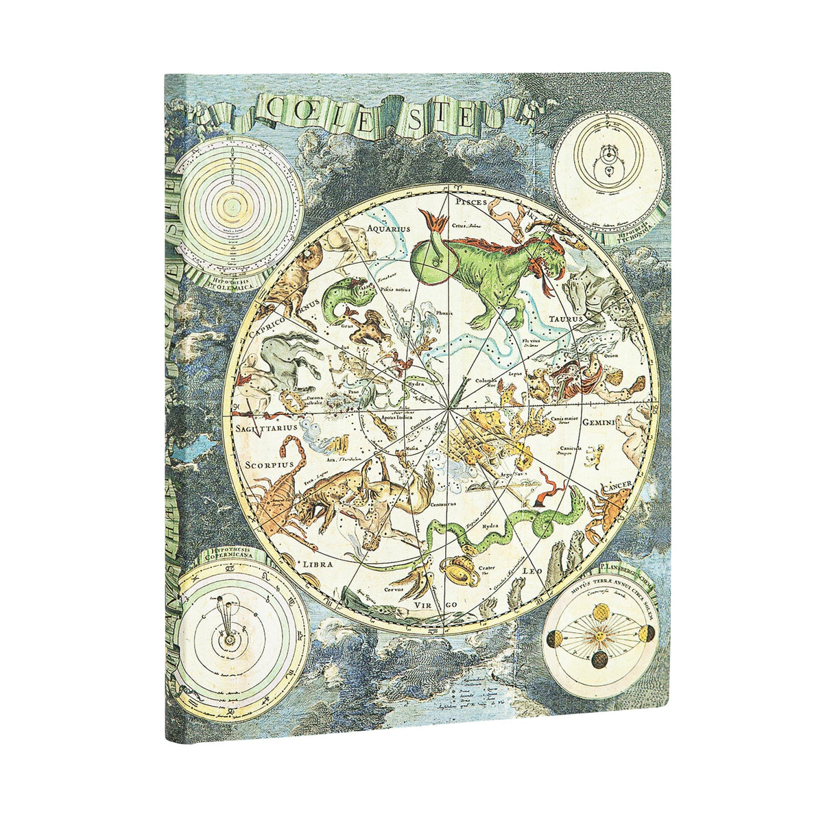 Carnet PAPERBLANKS Planisphère Céleste - Ultra - Softcover - Ligné - 176p - 9781439756140