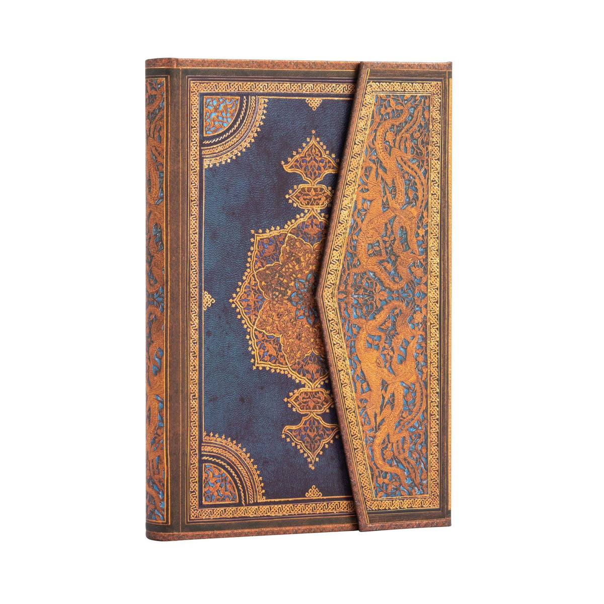 Carnet PAPERBLANKS Safavide Indigo - Mini - Hardcover - Ligné - 176p - 9781439782019