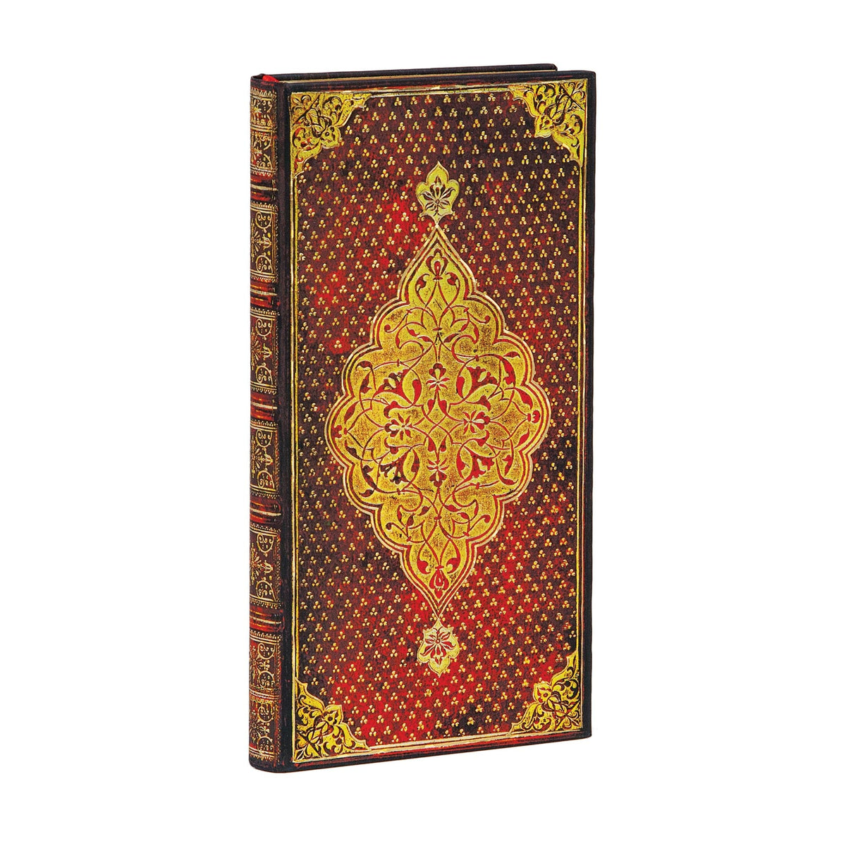 Carnet PAPERBLANKS Trèfle Doré - Slim - Hardcover - Ligné - 176p - 9781439763650