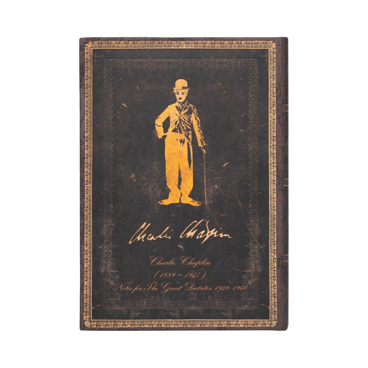 Carnet PAPERBLANKS Une Célébration de Charlie Chaplin - Midi - Hardcover - Ligné - 144p - 9781439772553