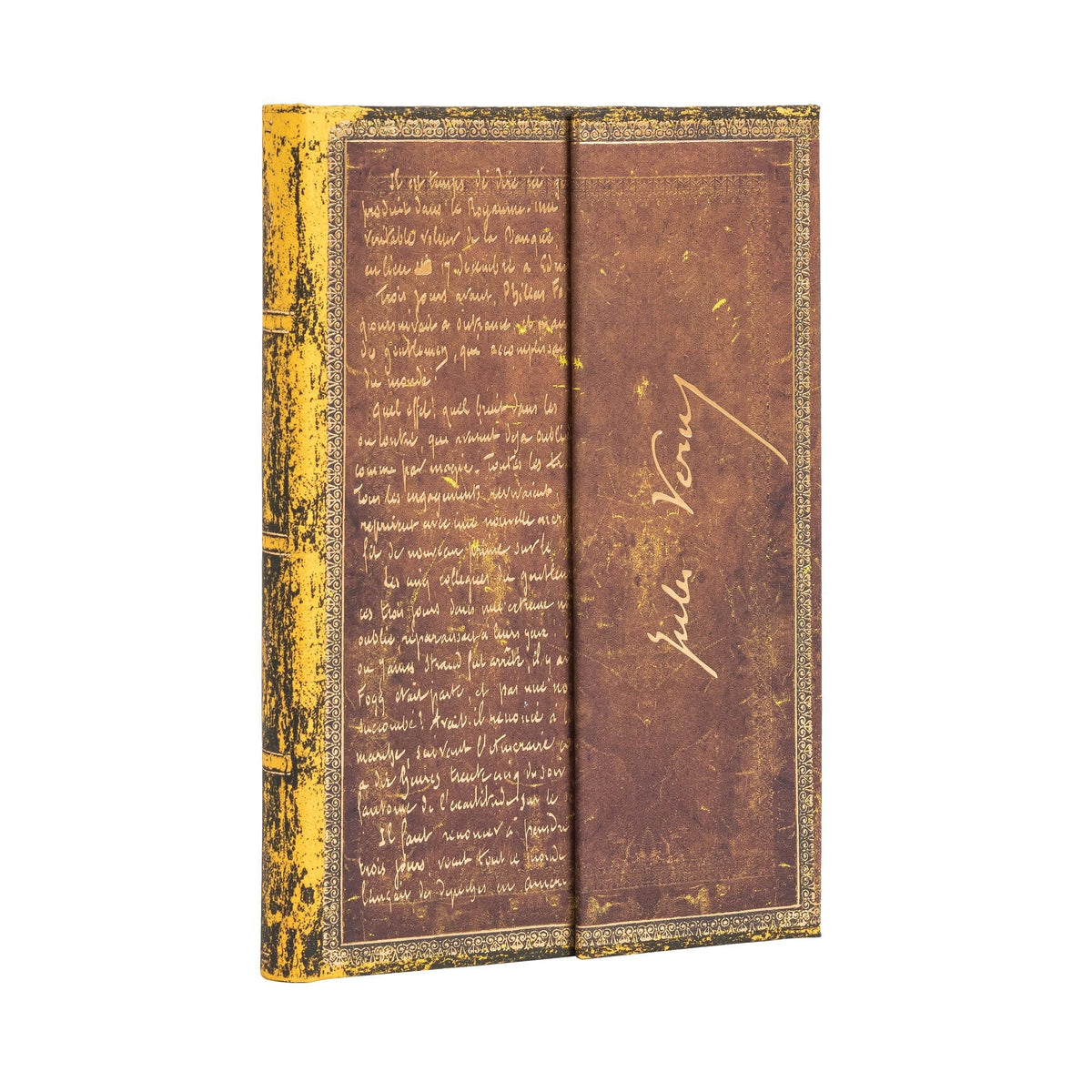 Carnet PAPERBLANKS Verne, Le Tour du Monde - Mini - Hardcover - Ligné - 176p - 9781439764992