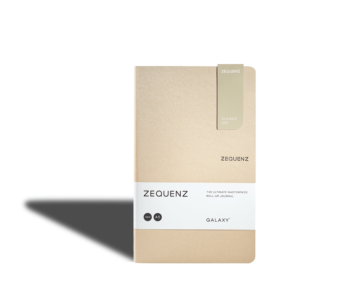 Carnet ZEQUENZ Galaxy - A5 - Uni - Star Dust - 