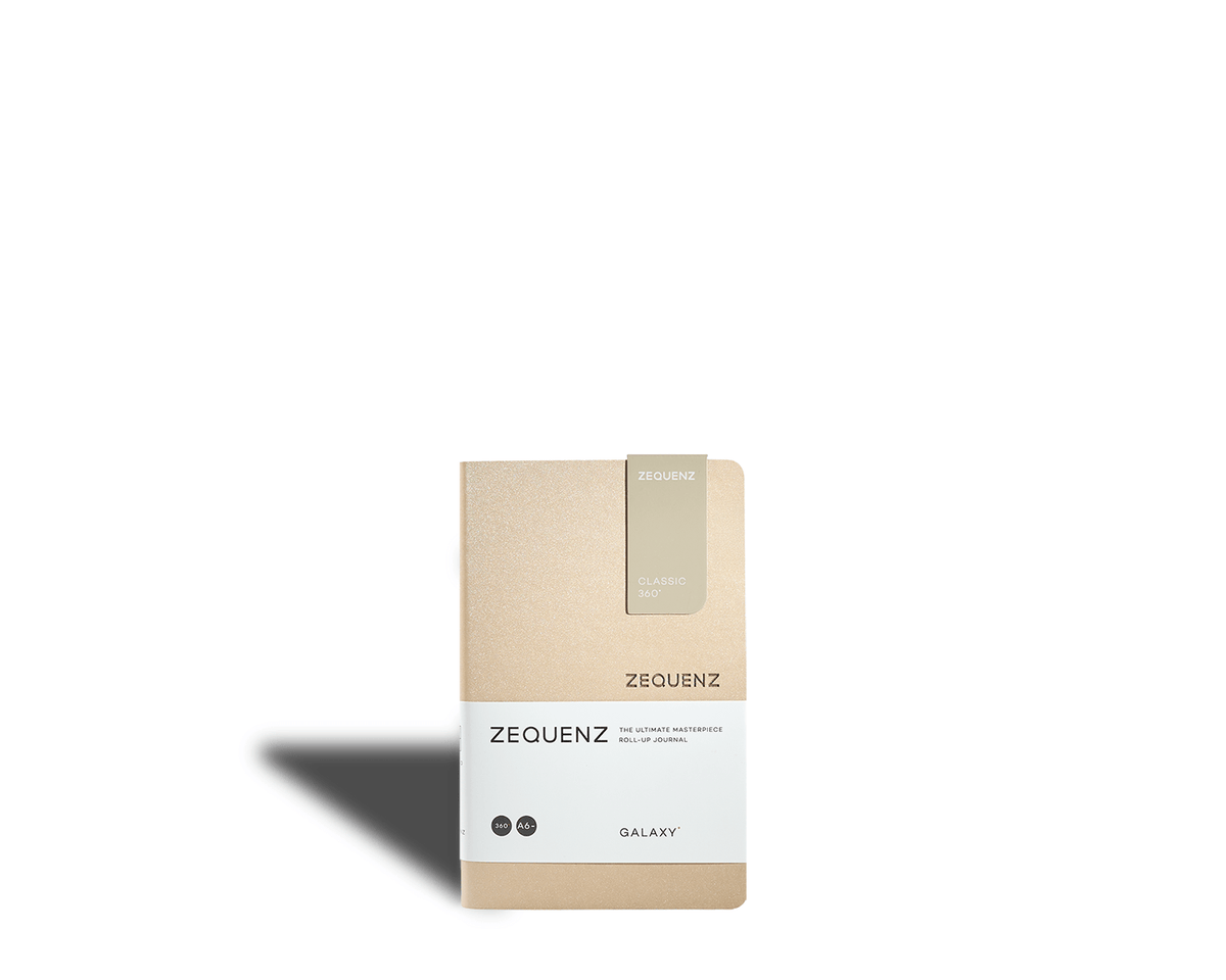 Carnet ZEQUENZ Galaxy - A6 - Quadrillé - Star Dust - 