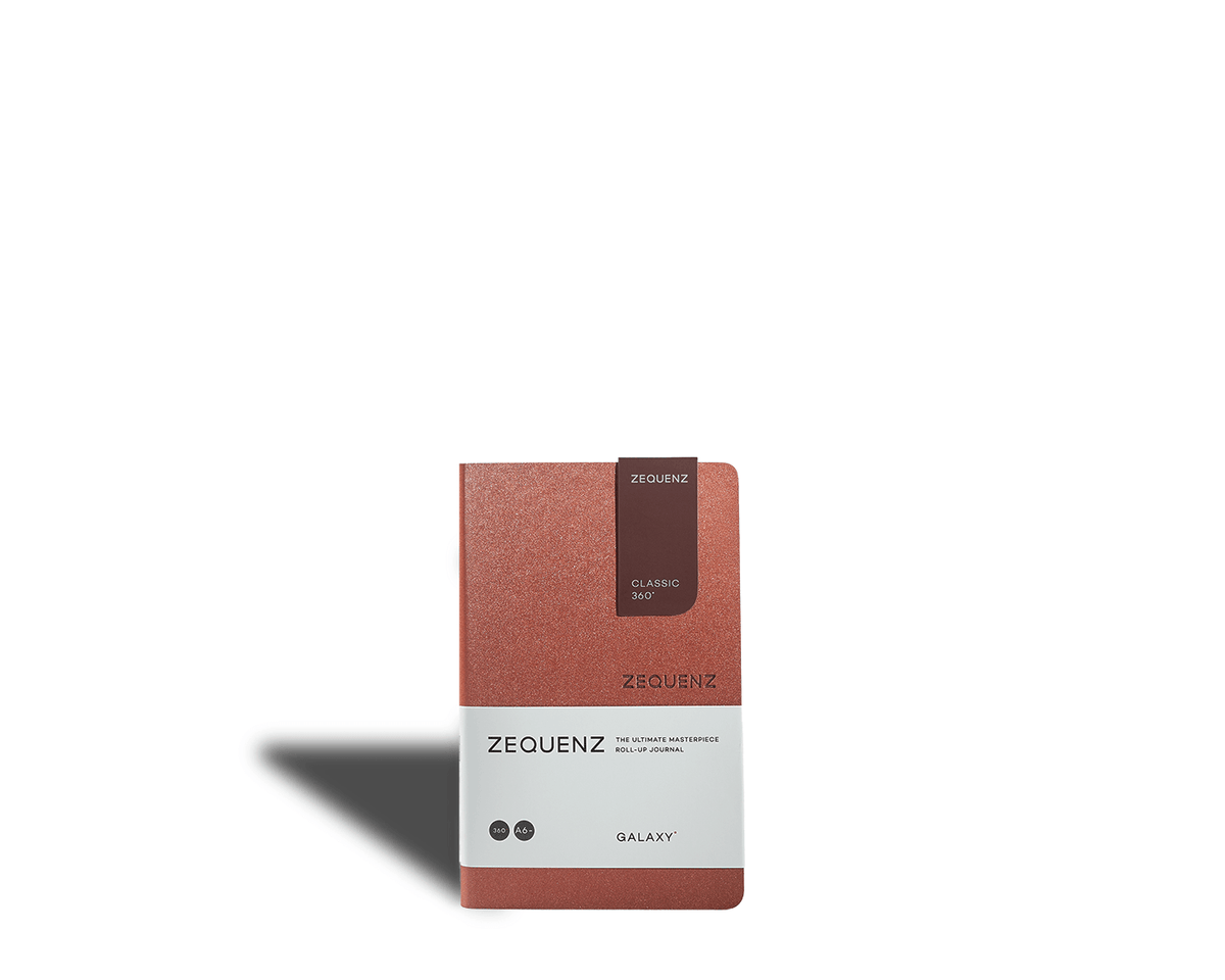 Carnet ZEQUENZ Galaxy - A6 - Quadrillé - Star Flame - 