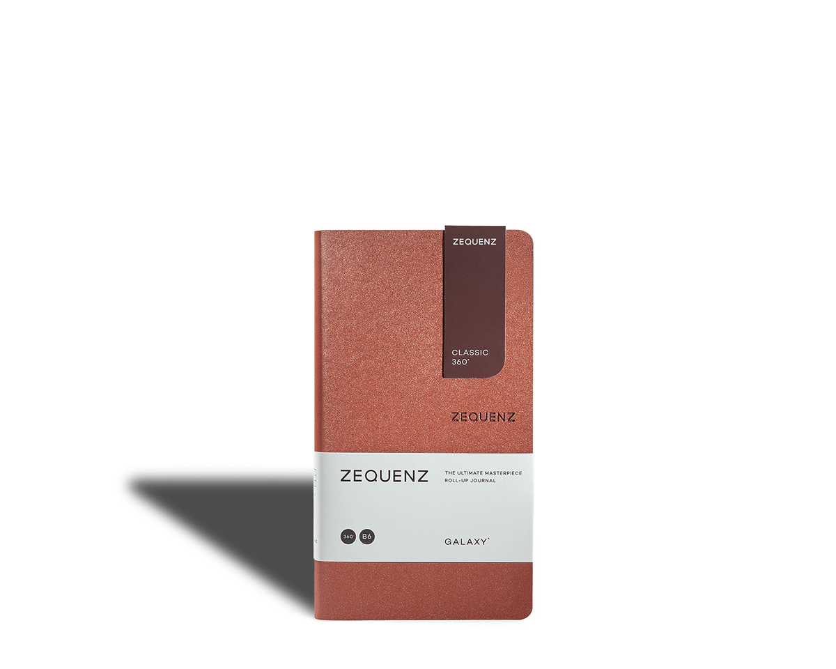 Carnet ZEQUENZ Galaxy - B6 - Uni - Star Flame - 