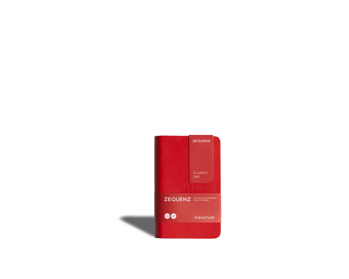 Carnet ZEQUENZ Signature Classic - A7 - Uni - Red - 8859340500402