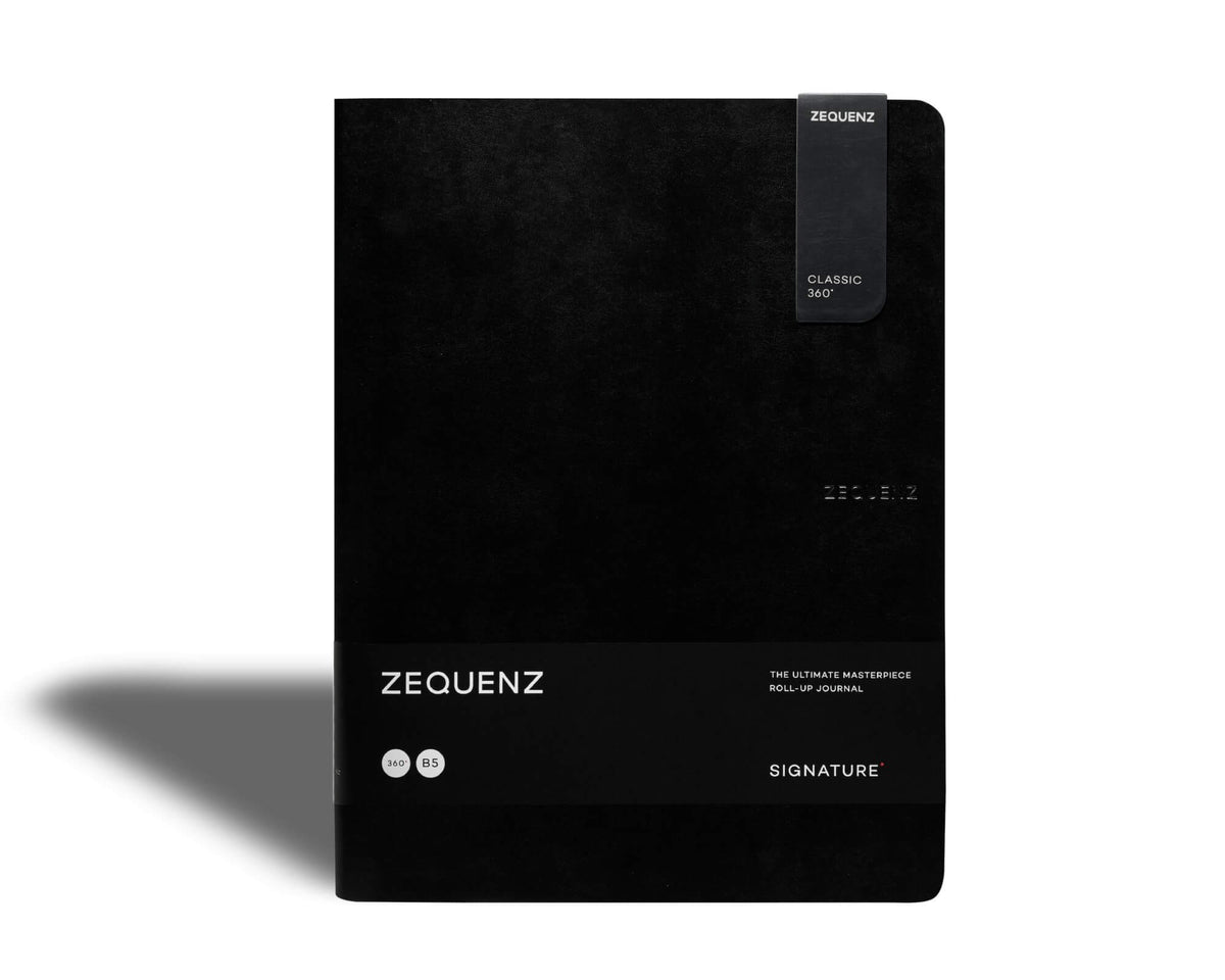 Carnet ZEQUENZ Signature Lite - B5 - Quadrillé - Black - 8859340500471