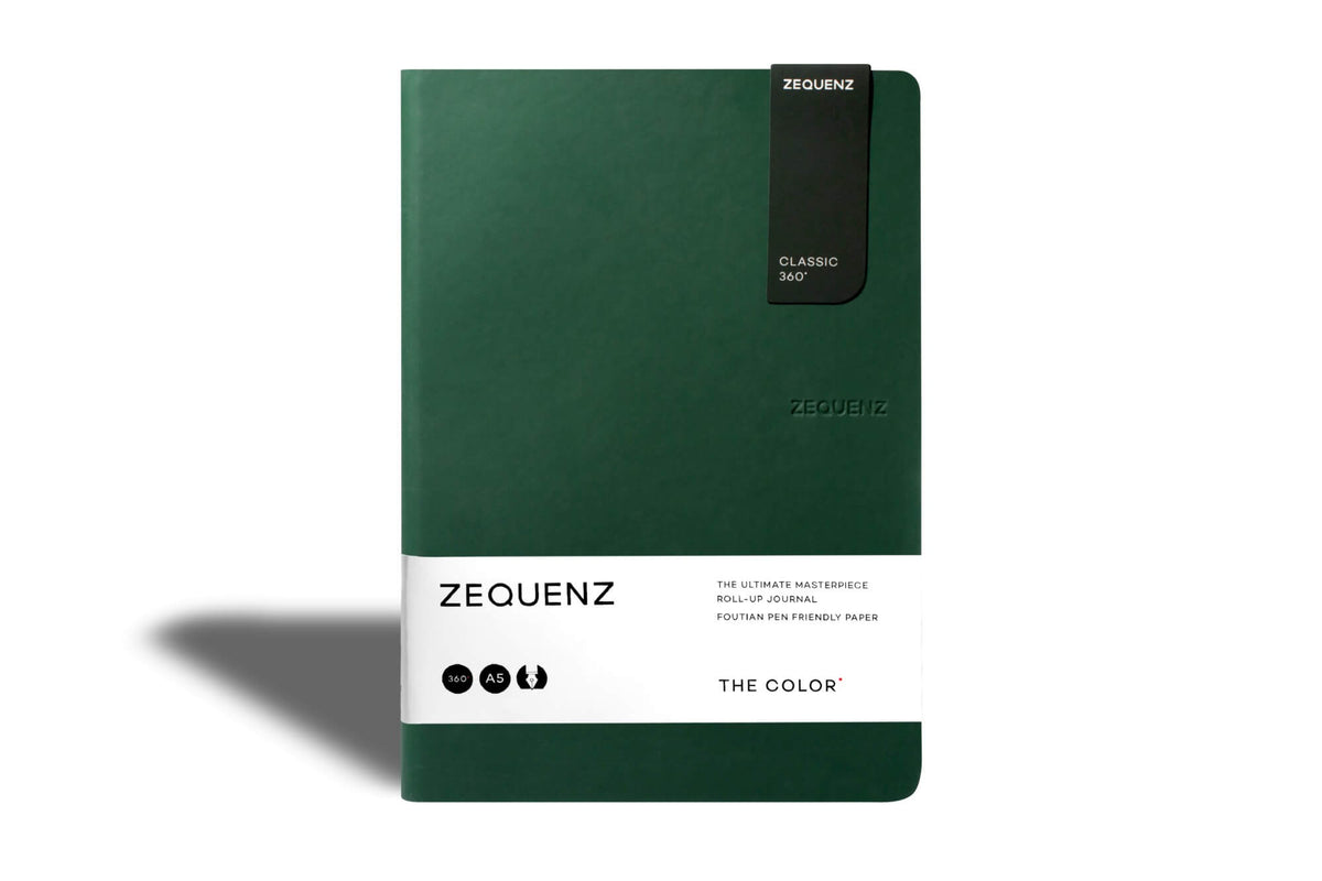 Carnet ZEQUENZ The Color - A5 - Pointillé - Emerald - 