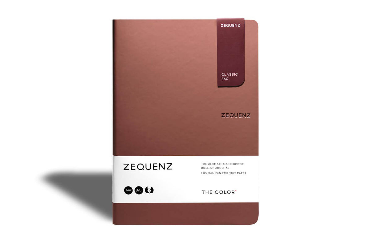 Carnet ZEQUENZ The Color - A5 - Pointillé - Terra - 8859340517097