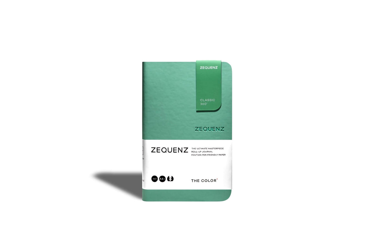 Carnet ZEQUENZ The Color - A6 - Pointillé - Fern - 8859340517653