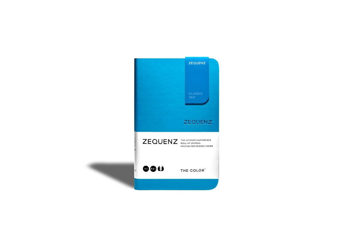 Carnet ZEQUENZ The Color - A6 - Pointillé - Ocean - 8859340517851