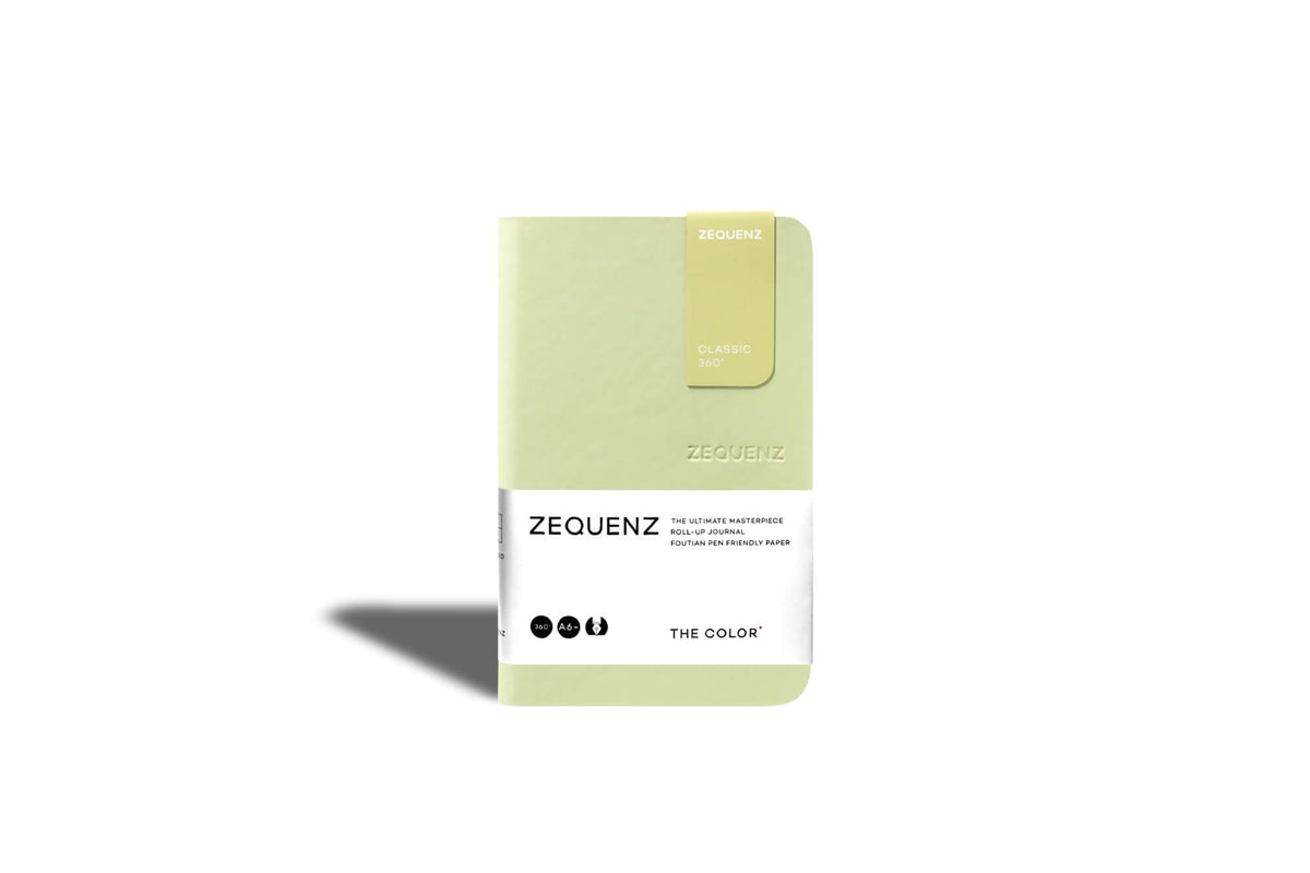 Carnet ZEQUENZ The Color - A6 - Pointillé - Olive - 8859340512757