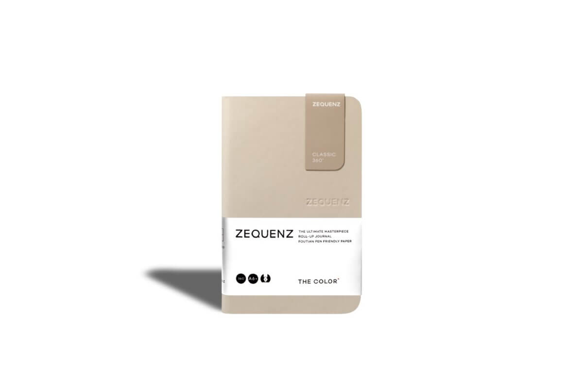 Carnet ZEQUENZ The Color - A6 - Uni - Taupe - 8859340512863
