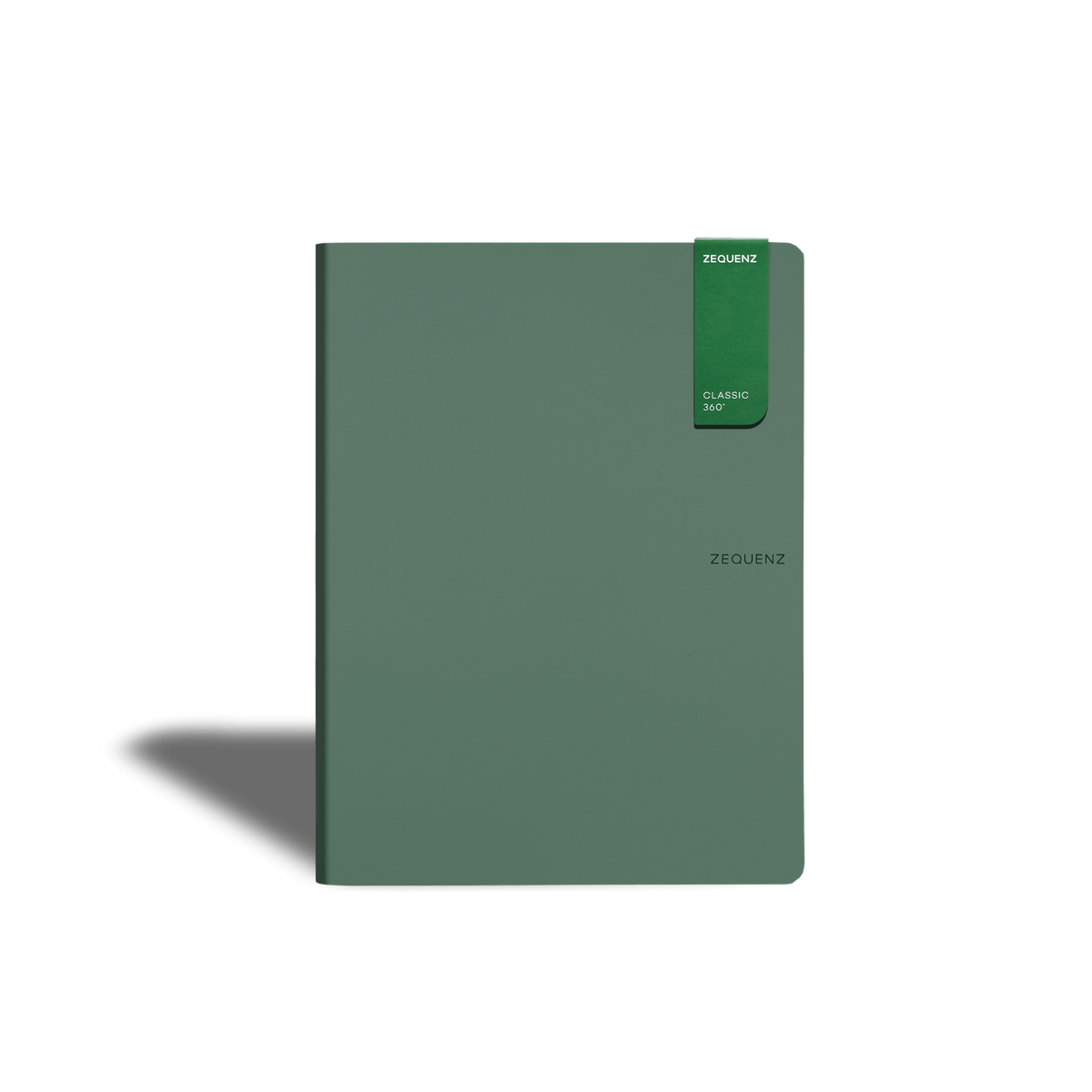 Carnet ZEQUENZ The Color - B5 - Quadrillé - Jade - 