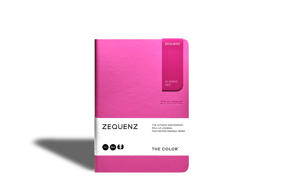 Carnet ZEQUENZ The Color - B6 - Pointillé - Magenta - 8859340517578