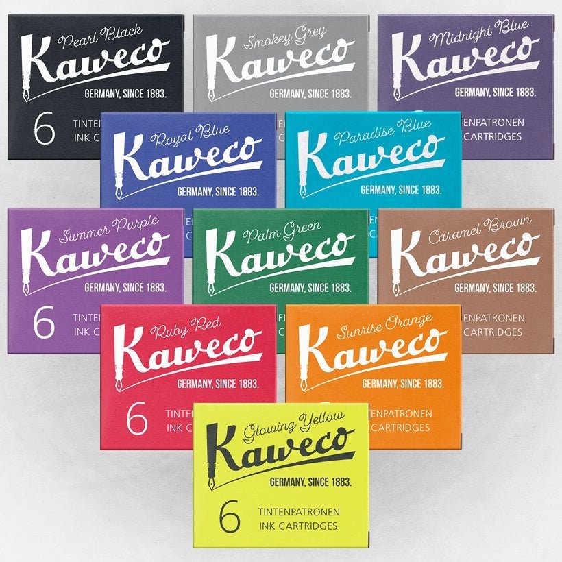 Cartouches d'encre KAWECO - Sunrise Orange - 4250278611330