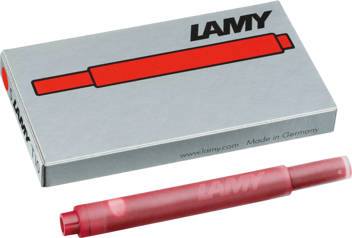 Cartouches d'encre LAMY T10 - Rouge - 4014519020769