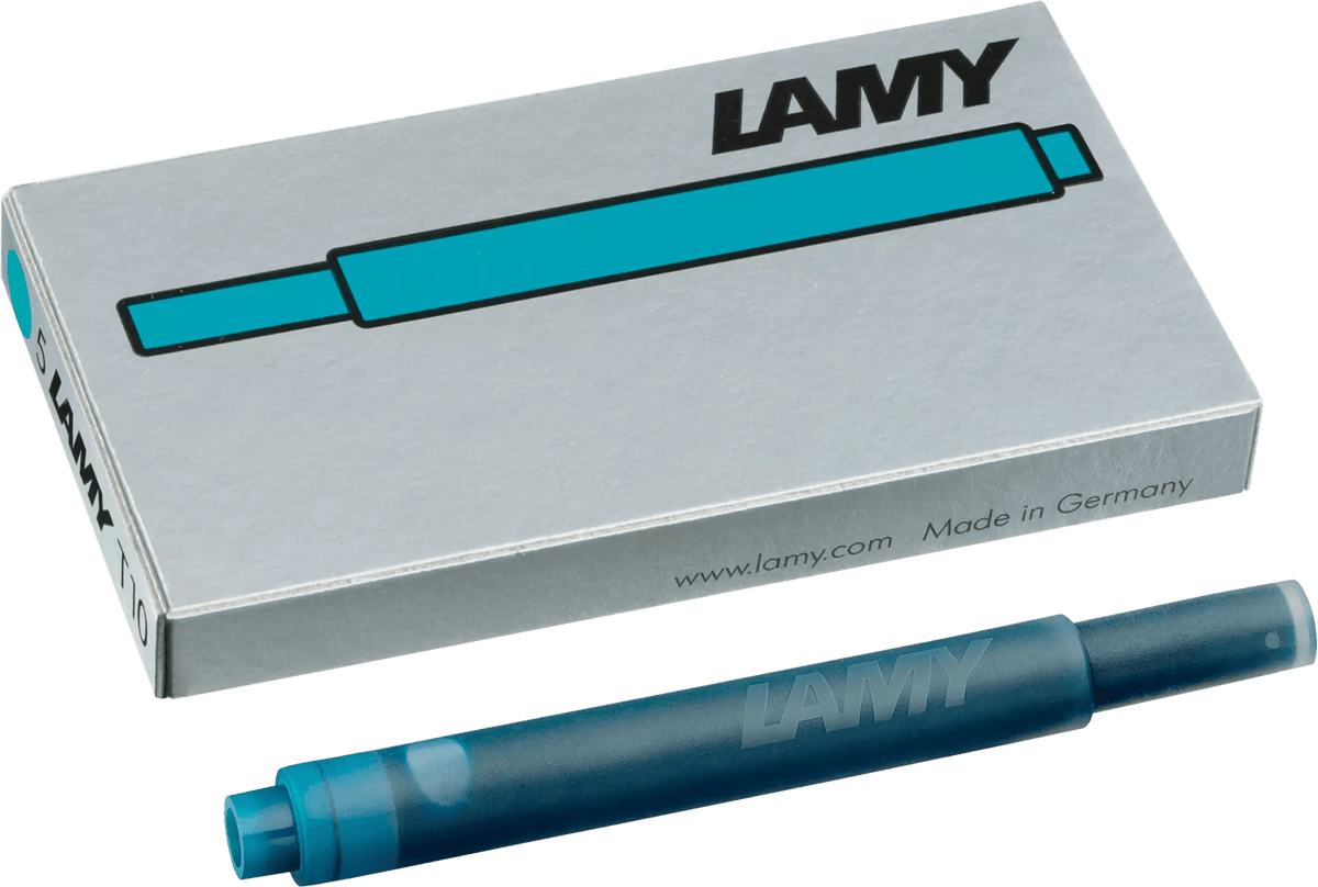 Cartouches d'encre LAMY T10 - Turquoise - 4014519027416