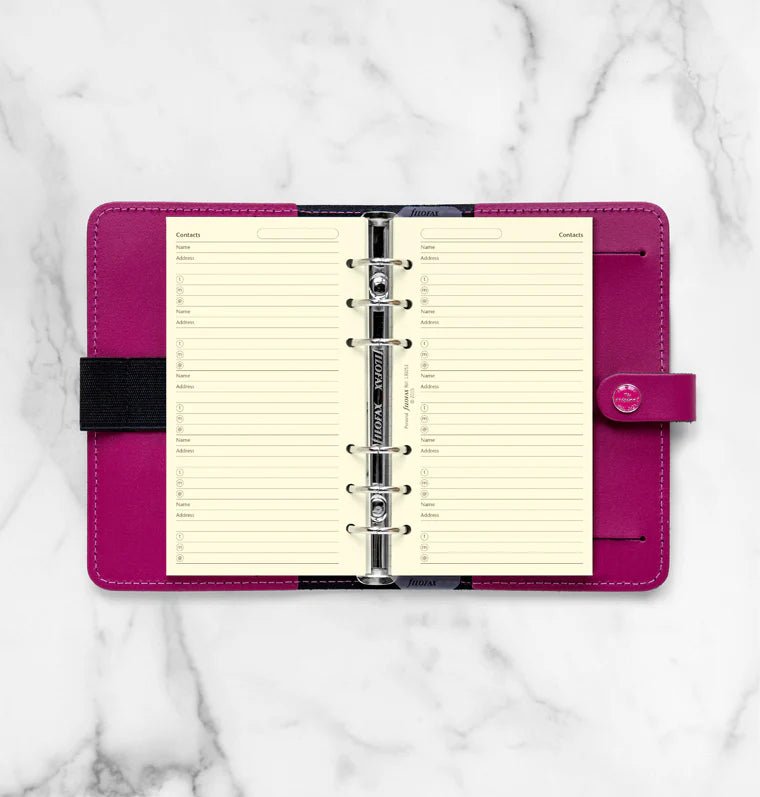 Feuilles de contacts FILOFAX - Cotton Cream - Personal - Personal - 5015142124205