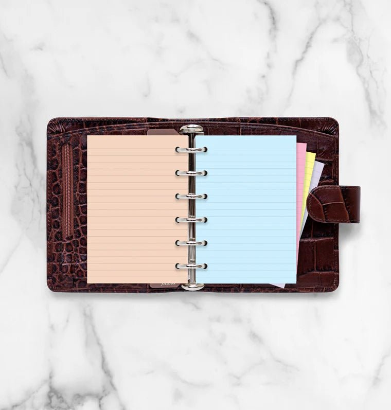 Feuilles de notes lignées FILOFAX - Assortiment Classic - Pocket - Pocket - Ligné - 5015142186920