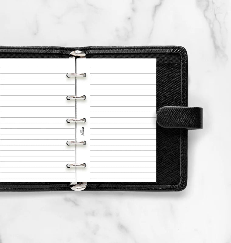 Feuilles de notes lignées FILOFAX - Blanc - Mini - Mini - Ligné - 5015142103705