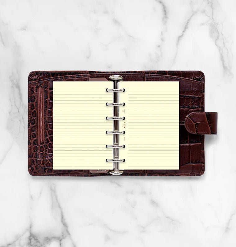 Feuilles de notes lignées FILOFAX - Cotton Cream - Pocket - Pocket - Ligné - 5015142124328