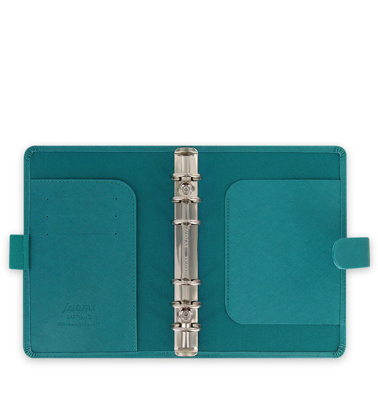 Organiseur FILOFAX Saffiano - Personal - Aquamarine