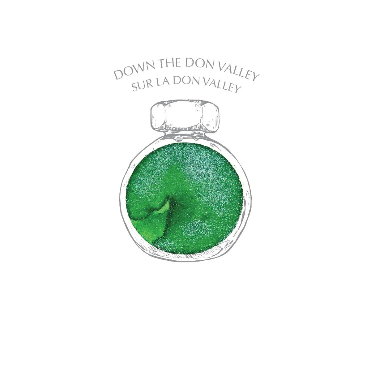 Flacon d'encre FERRIS WHEEL PRESS - Everyday Ink - Down the Don Valley (38ml) - 818351001757
