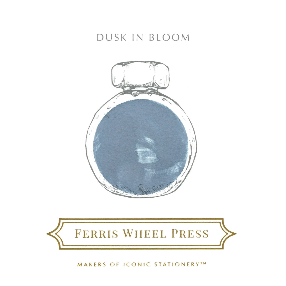 Flacon d'encre FERRIS WHEEL PRESS - Everyday Ink - Dusk in Bloom (38ml) - 818351000538