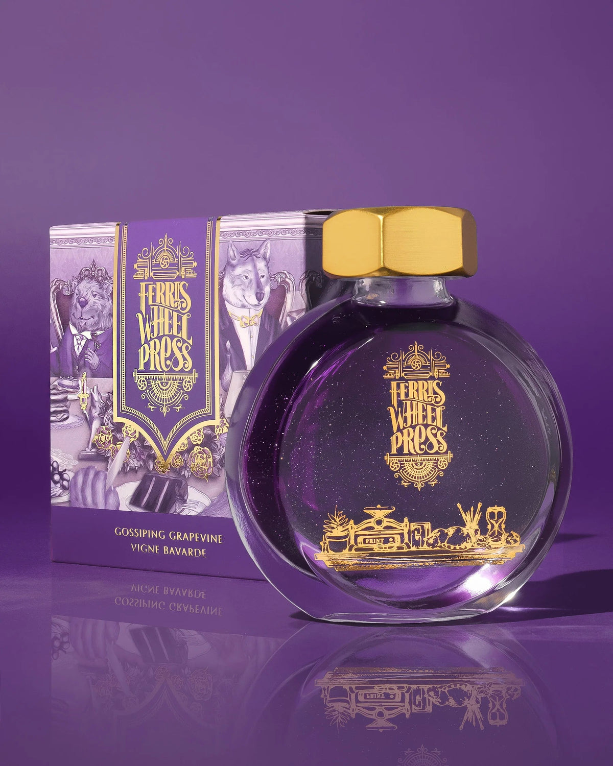 Flacon d'encre FERRIS WHEEL PRESS - Everyday Ink - Gossiping Grapevine (38ml) - 