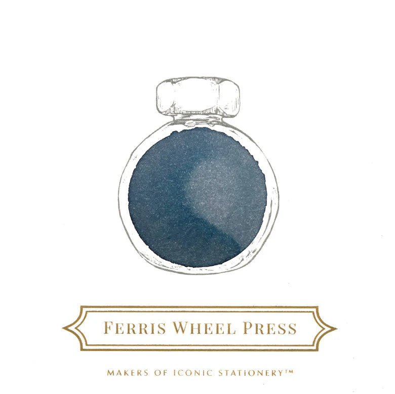 Flacon d'encre FERRIS WHEEL PRESS - Everyday Ink - Storied Blue (38ml) - 818351000859