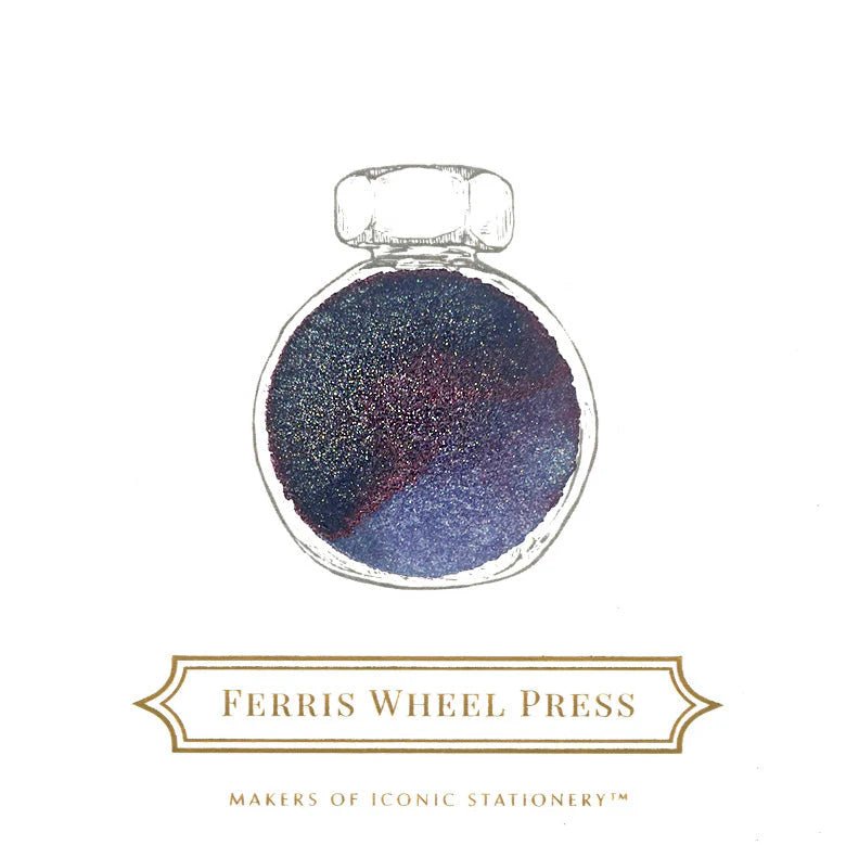 Flacon d'encre FERRIS WHEEL PRESS - Everyday Ink - Stroke of Midnight (38ml) - 818351000842