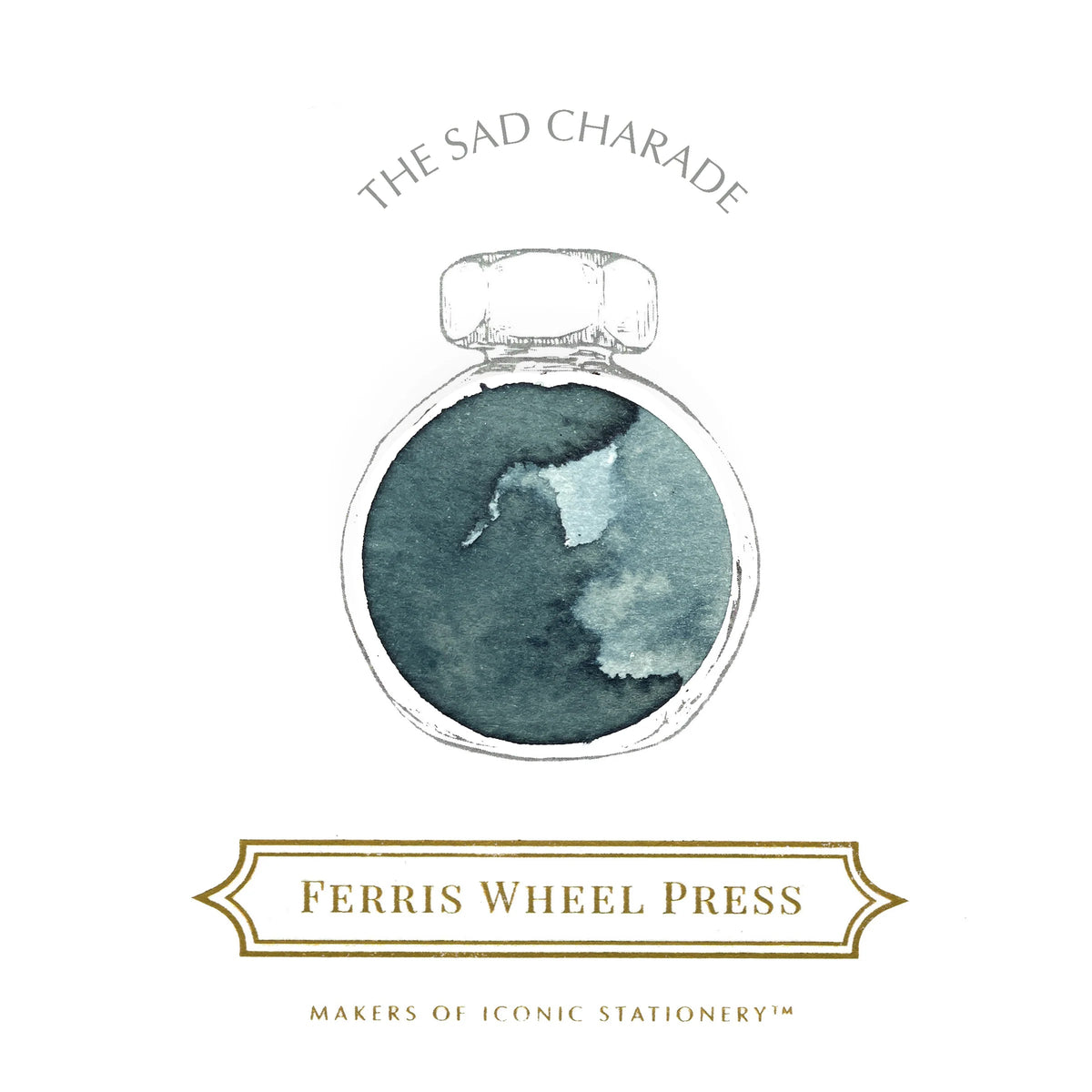 Flacon d'encre FERRIS WHEEL PRESS - Everyday Ink - The Sad Charade (38ml) - 818351002907