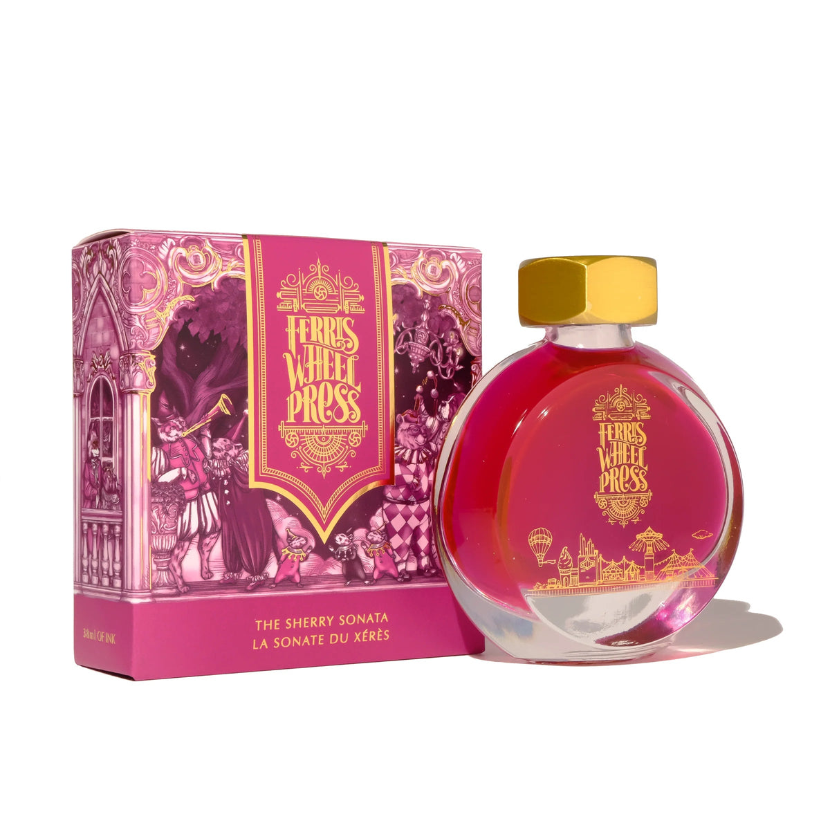 Flacon d'encre FERRIS WHEEL PRESS - Everyday Ink - The Sherry Sonata (38ml) - 818351002891