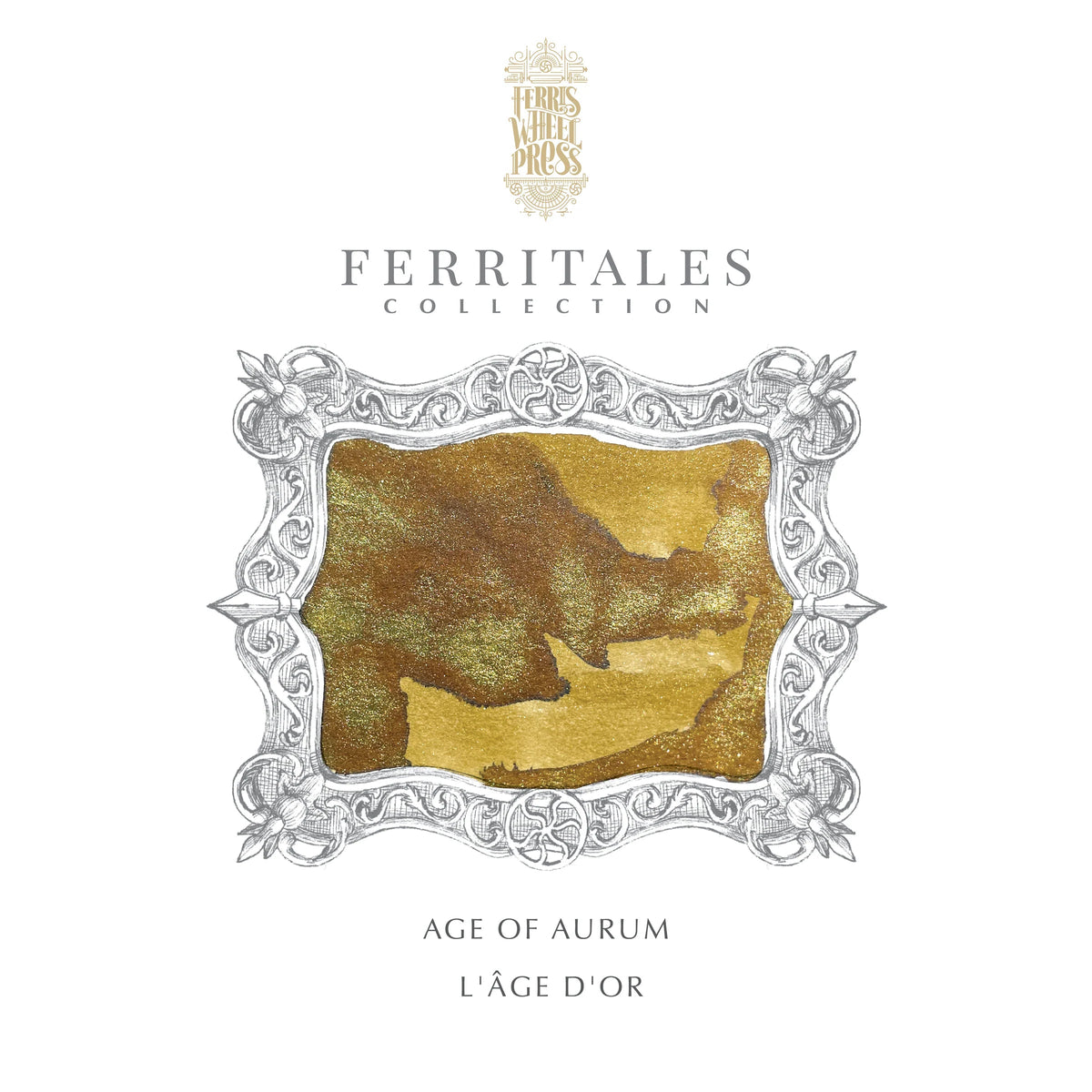 Flacon d'encre FERRIS WHEEL PRESS - FerriTales - King Midas | Age of Aurum (20ml) - 