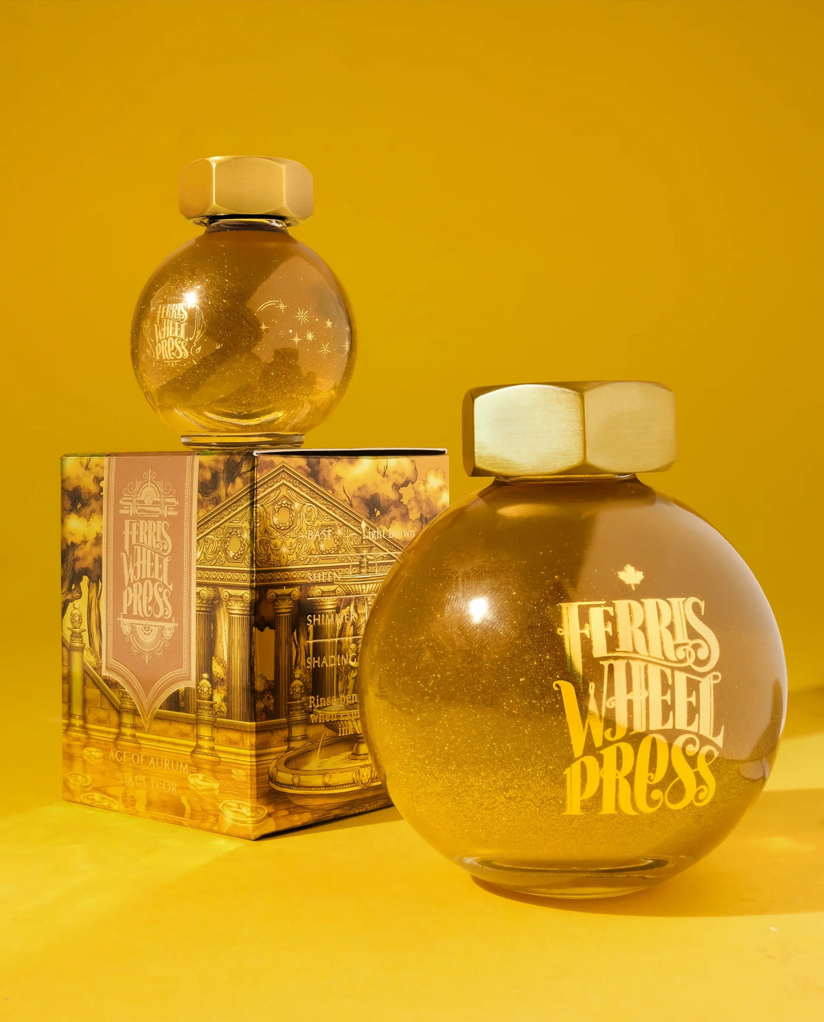 Flacon d'encre FERRIS WHEEL PRESS - FerriTales - King Midas | Age of Aurum (20ml) - 