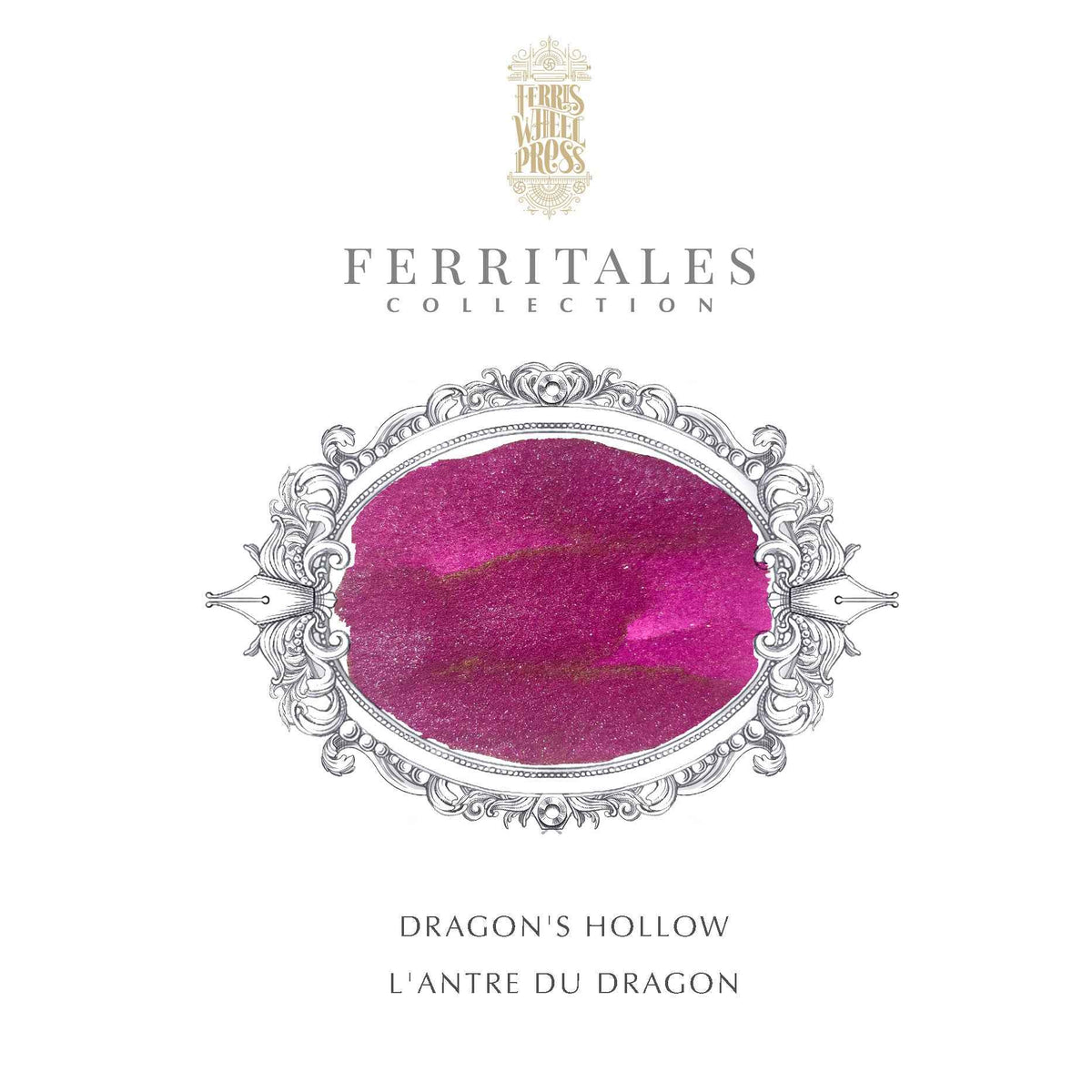 Flacon d'encre FERRIS WHEEL PRESS - FerriTales - The Book of Knights Series | Dragon's Hollow (20ml) - 818351007636