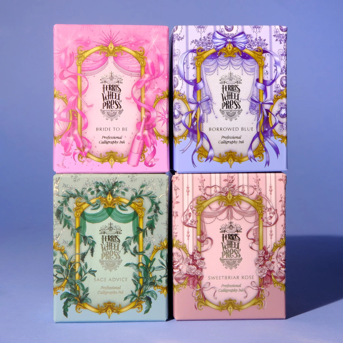 Flacon d'encre FERRIS WHEEL PRESS - Professional Calligraphy Ink - Sweetbriar Rose - 28 ml - 