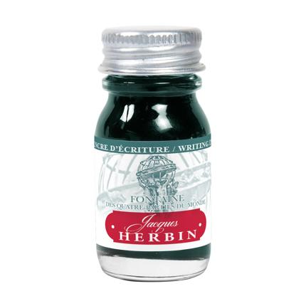 Flacon d'encre JACQUES HERBIN - Les Couleurs de Paris - Fontaine des Quatre - Parties - Du - Monde (10ml) - 3188550118325