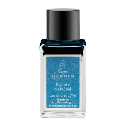Flacon d'encre JACQUES HERBIN - Les Encres 1798 - Kyanite du Népal (15ml) - 3188555165133