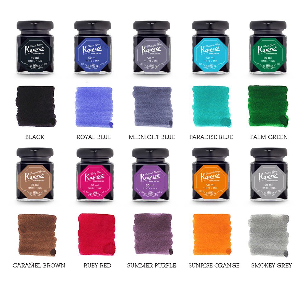 Flacon d'encre KAWECO - Sunrise Orange - 50 ml - 4250278625795