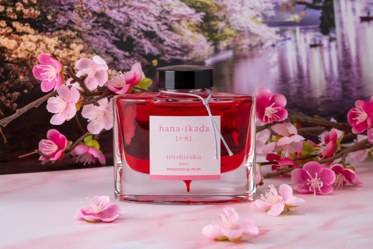 Flacon d'encre PILOT Iroshizuku - Hana - ikada - 50 ml - 4902505636028