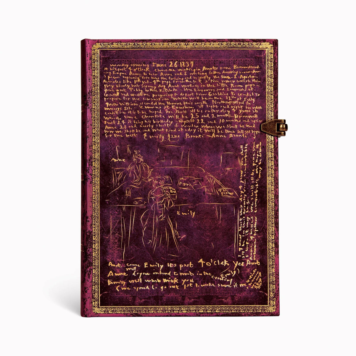 Les Sœurs Brontë - Midi Rigide 240p - Ligné - Illustré - 9781439752944