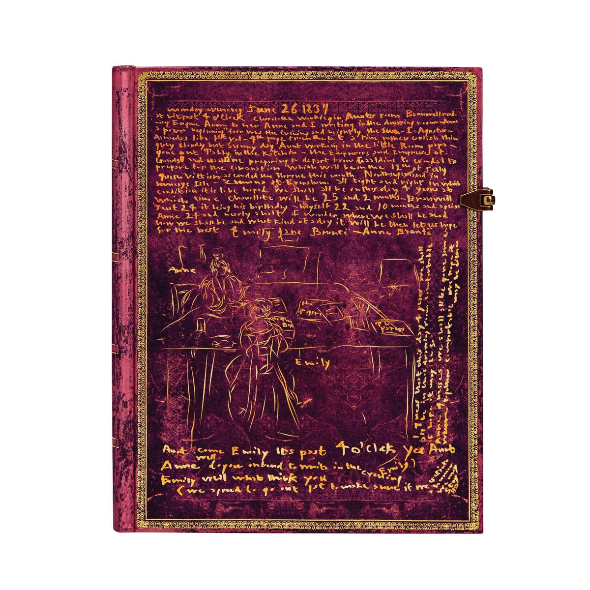 Les Sœurs Brontë - Ultra Rigide 144p - Ligné - Illustré - 9781439752920