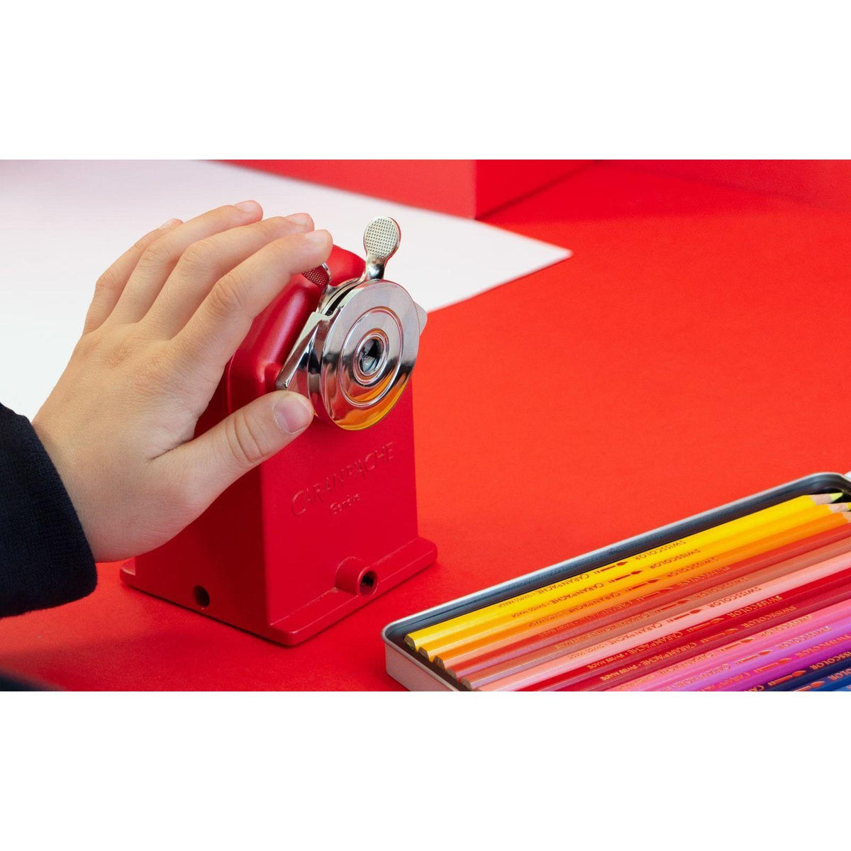 Machine à Tailler en Métal Rouge Édition Standard - 7630002349222