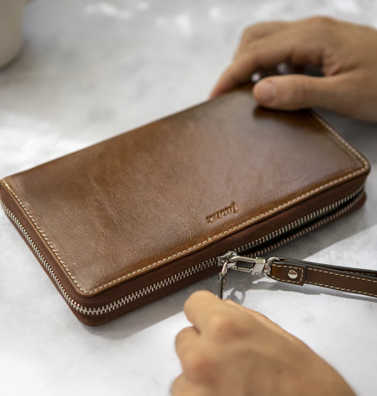 Organiseur FILOFAX Malden Zip - Personal Compact - Ochre