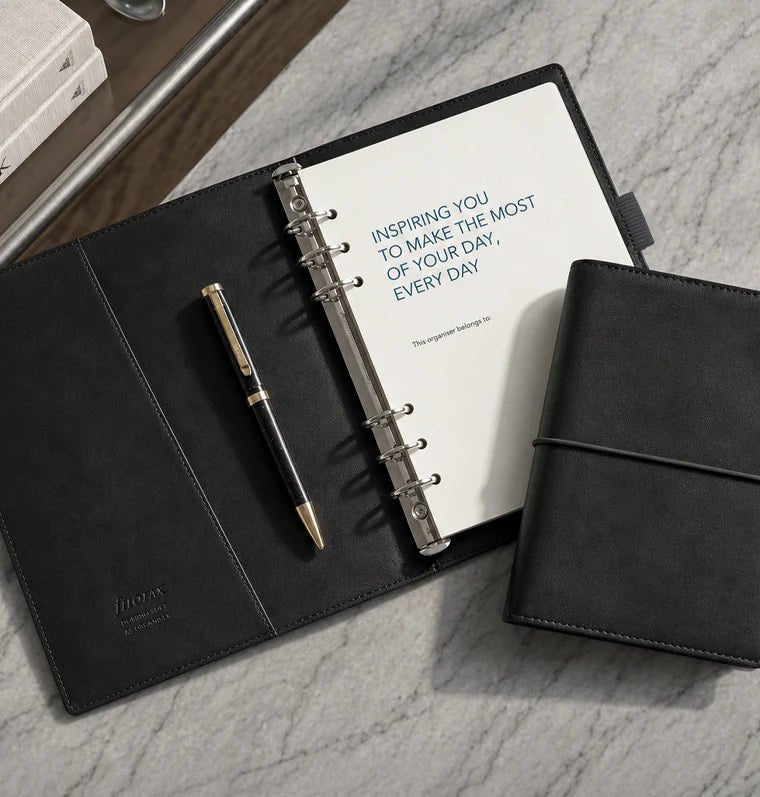Organiseur FILOFAX Domino Soft - A5 - Black - 5059145642410